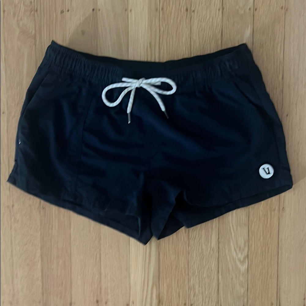 Women's Vuori Navy Sunwashed Shorts